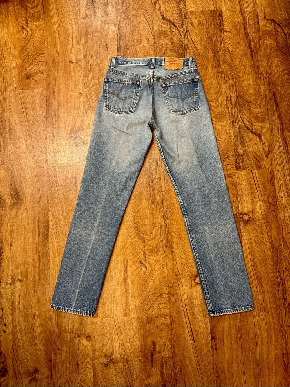 Early 90’s Vintage 501 xx Levi’s Faded Jeans. Made in USA. Paper Tag. 28 x 32